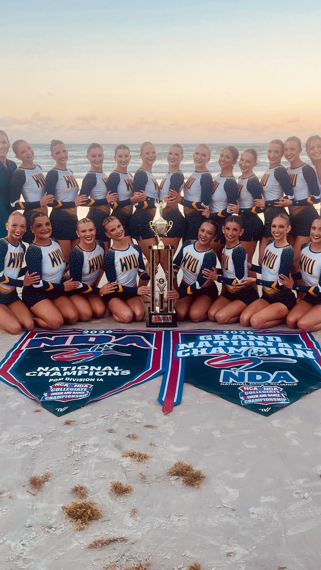 Post 9 by WVU Dance Team on Instagram (video)