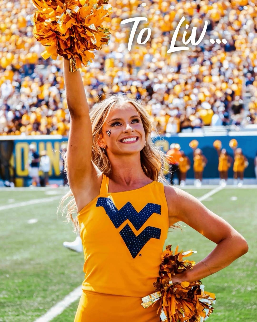 Post 2 by WVU Dance Team on Instagram (carousel)