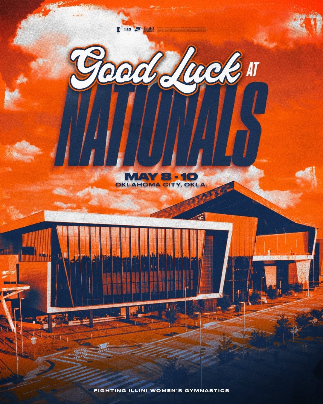 Post 4 by Illinois Women's Gymnastics on Instagram (image)