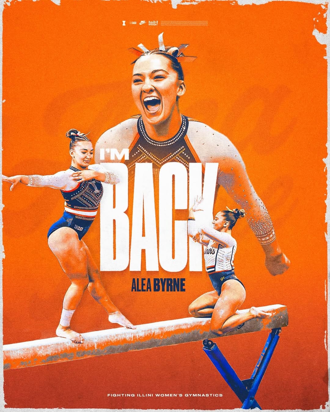 Post 6 by Illinois Women's Gymnastics on Instagram (image)