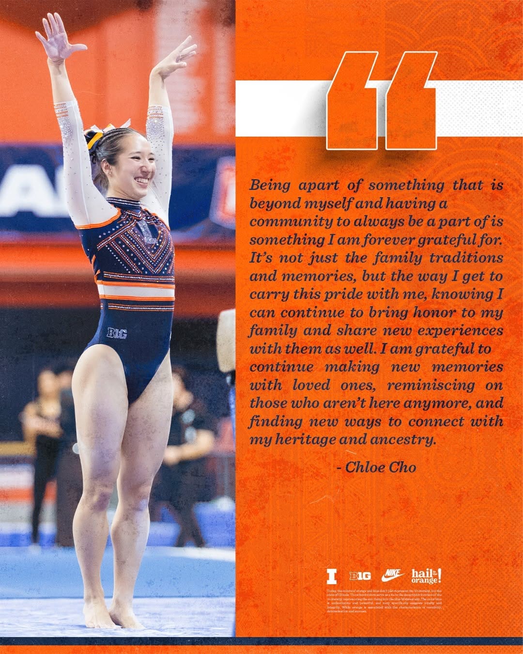 Post 7 by Illinois Women's Gymnastics on Instagram (image)