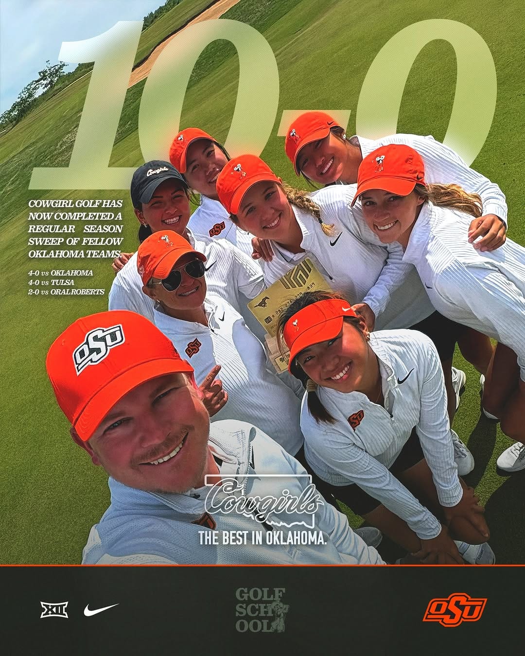 Post 3 by OSU Cowgirl Golf on Instagram (image)