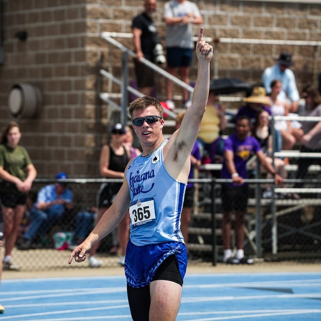Post 6 by Indiana State Track and Field on Instagram (carousel)