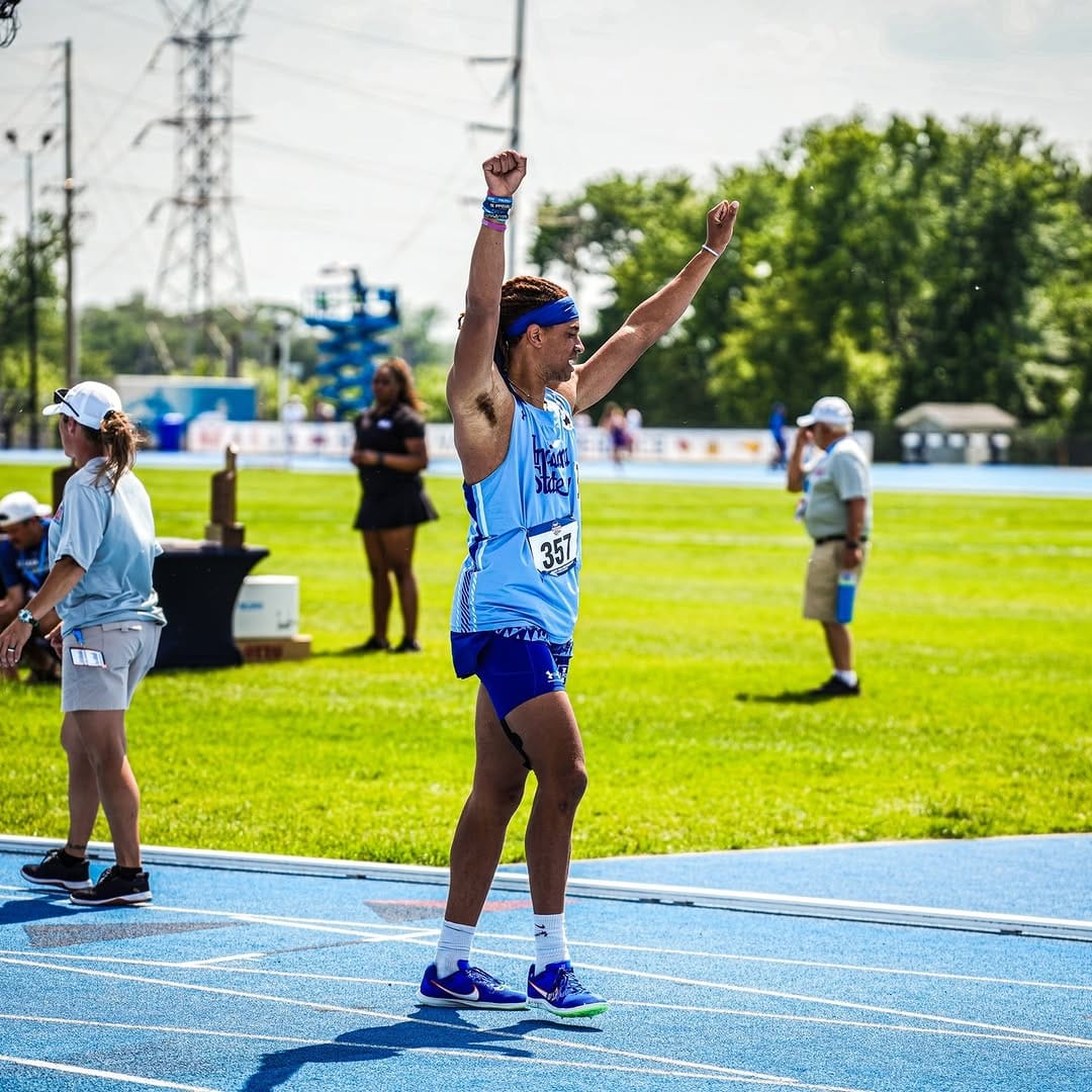 Post 5 by Indiana State Track and Field on Instagram (carousel)