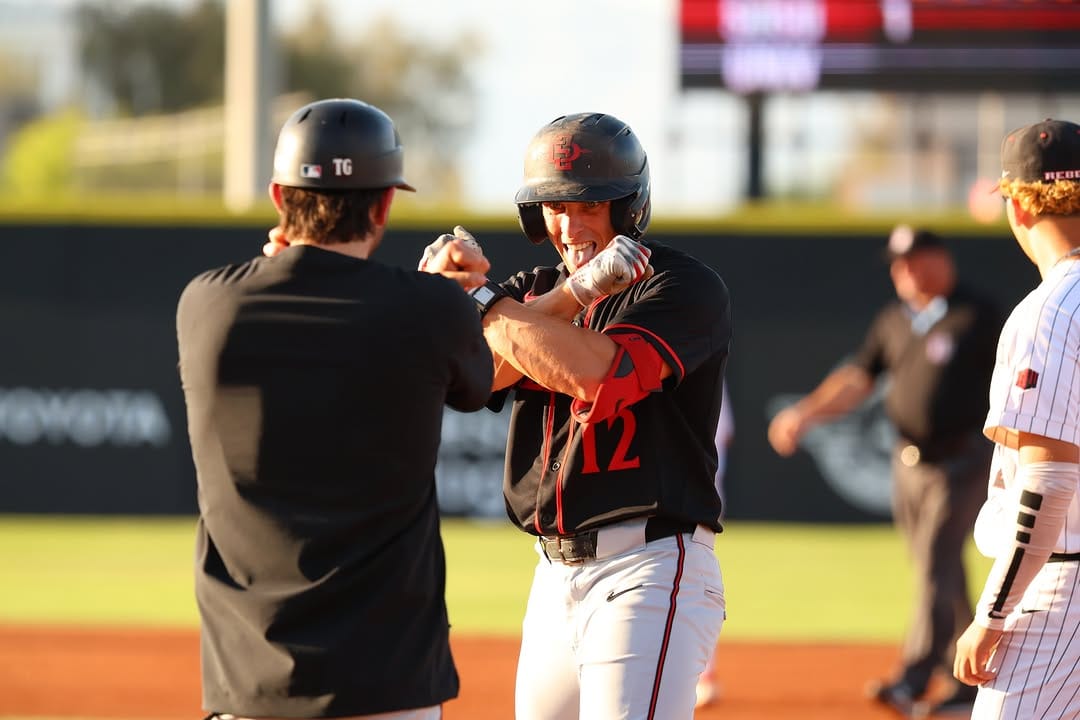 Post 5 by San Diego State Baseball on Instagram (carousel)