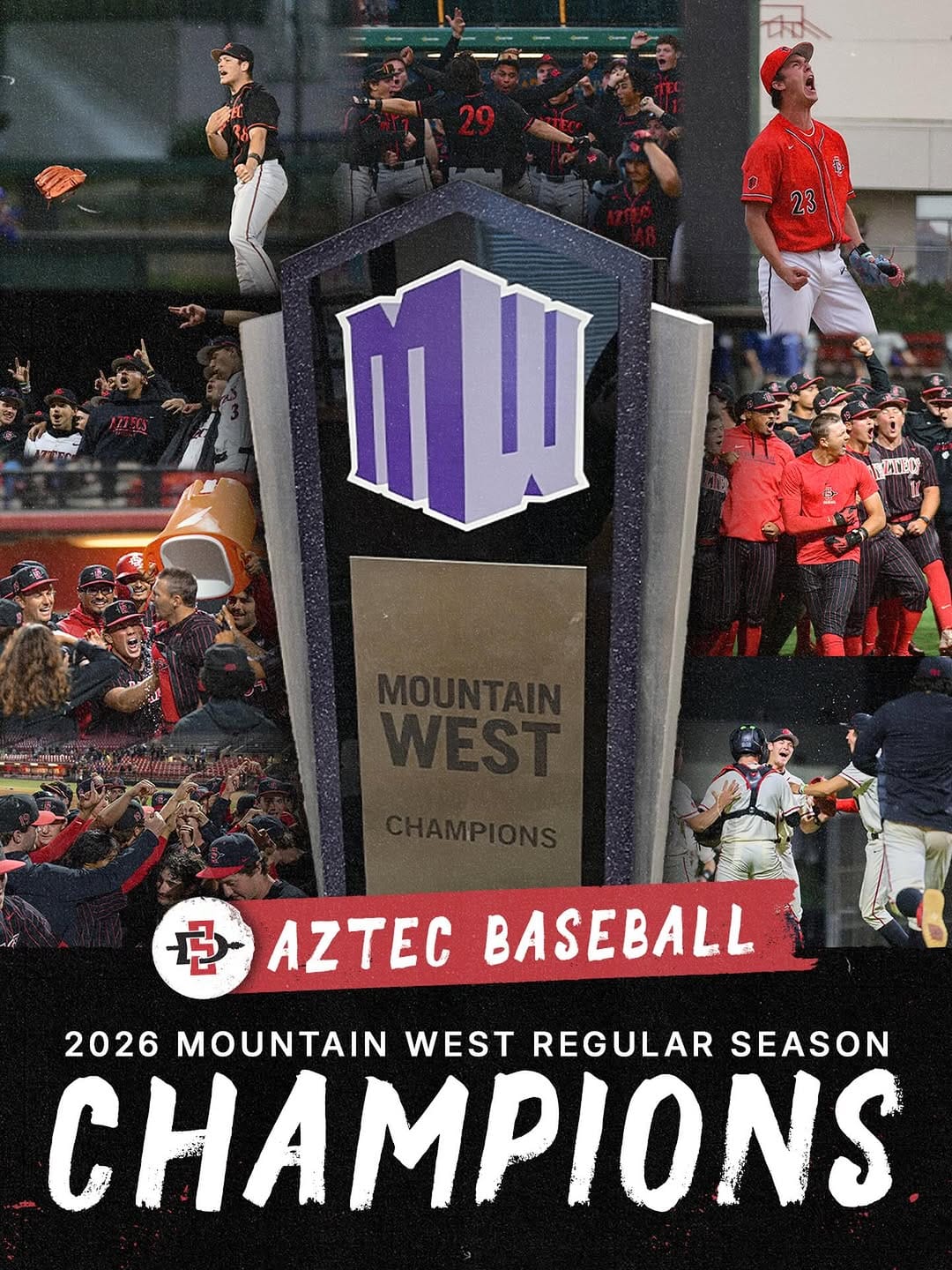 Post 10 by San Diego State Baseball on Instagram (image)