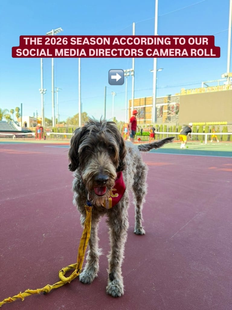 Post 6 by USC Men's Tennis on Instagram (carousel)