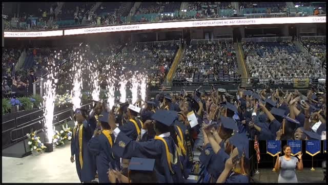 Post 1 by N.C. A&T State University on Instagram (video)