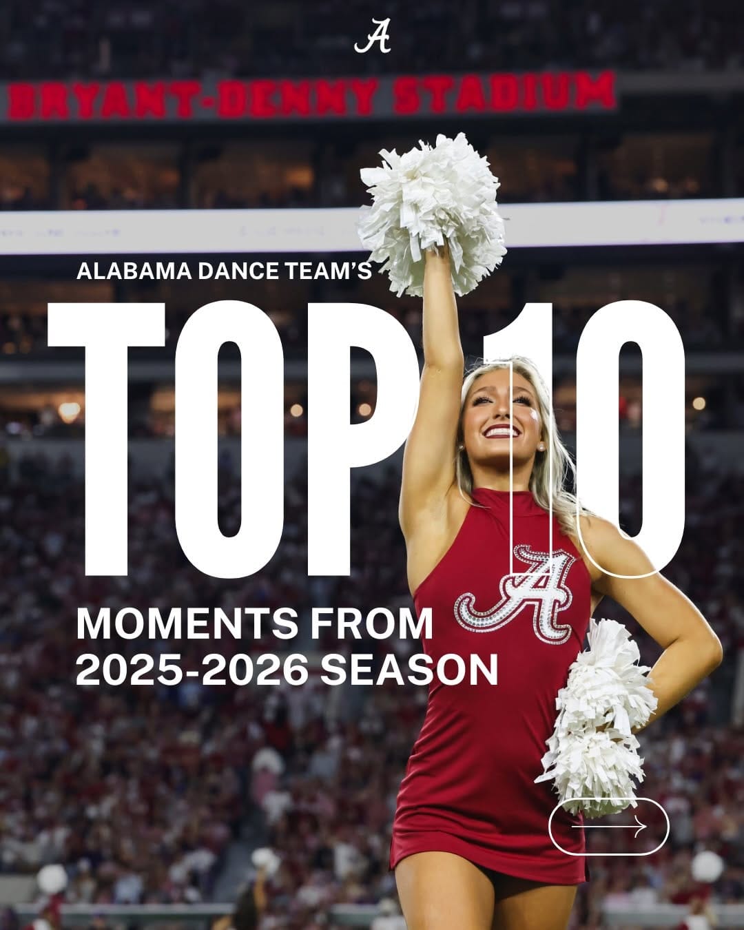Post 4 by Alabama Dance Team on Instagram (carousel)