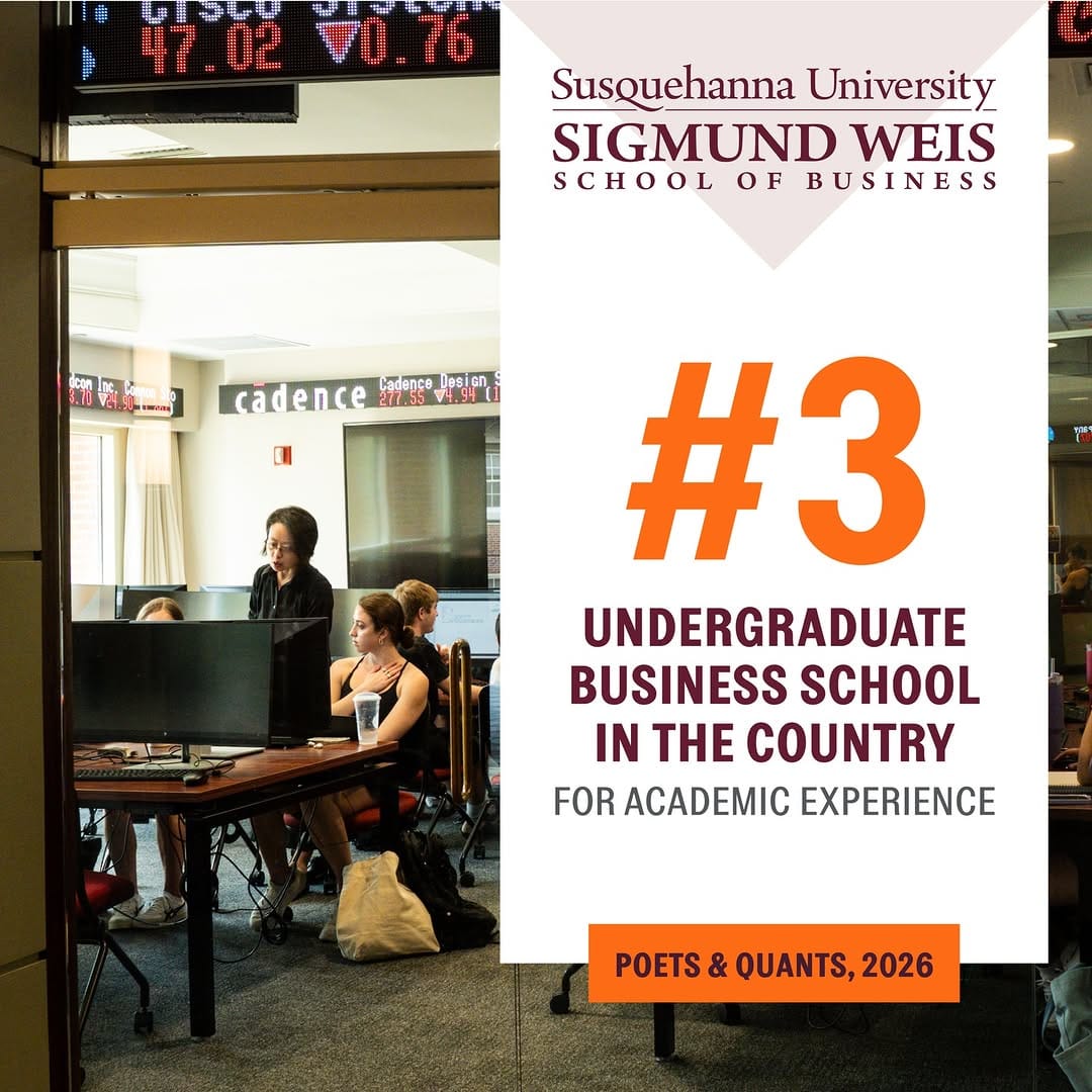 Post 8 by Susquehanna University on Instagram (carousel)