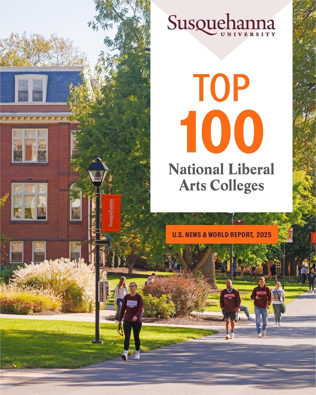 Post 10 by Susquehanna University on Instagram (carousel)
