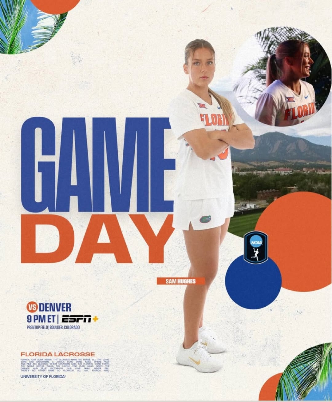 Post 9 by Florida Gators Lacrosse on Instagram (image)