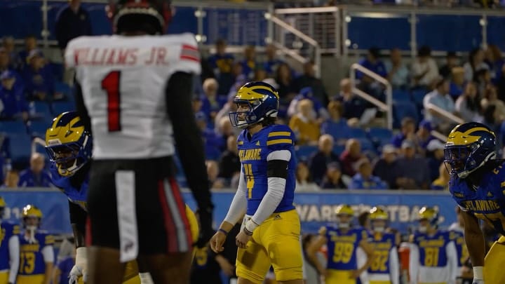 Post 5 by Delaware Football on Instagram (carousel)