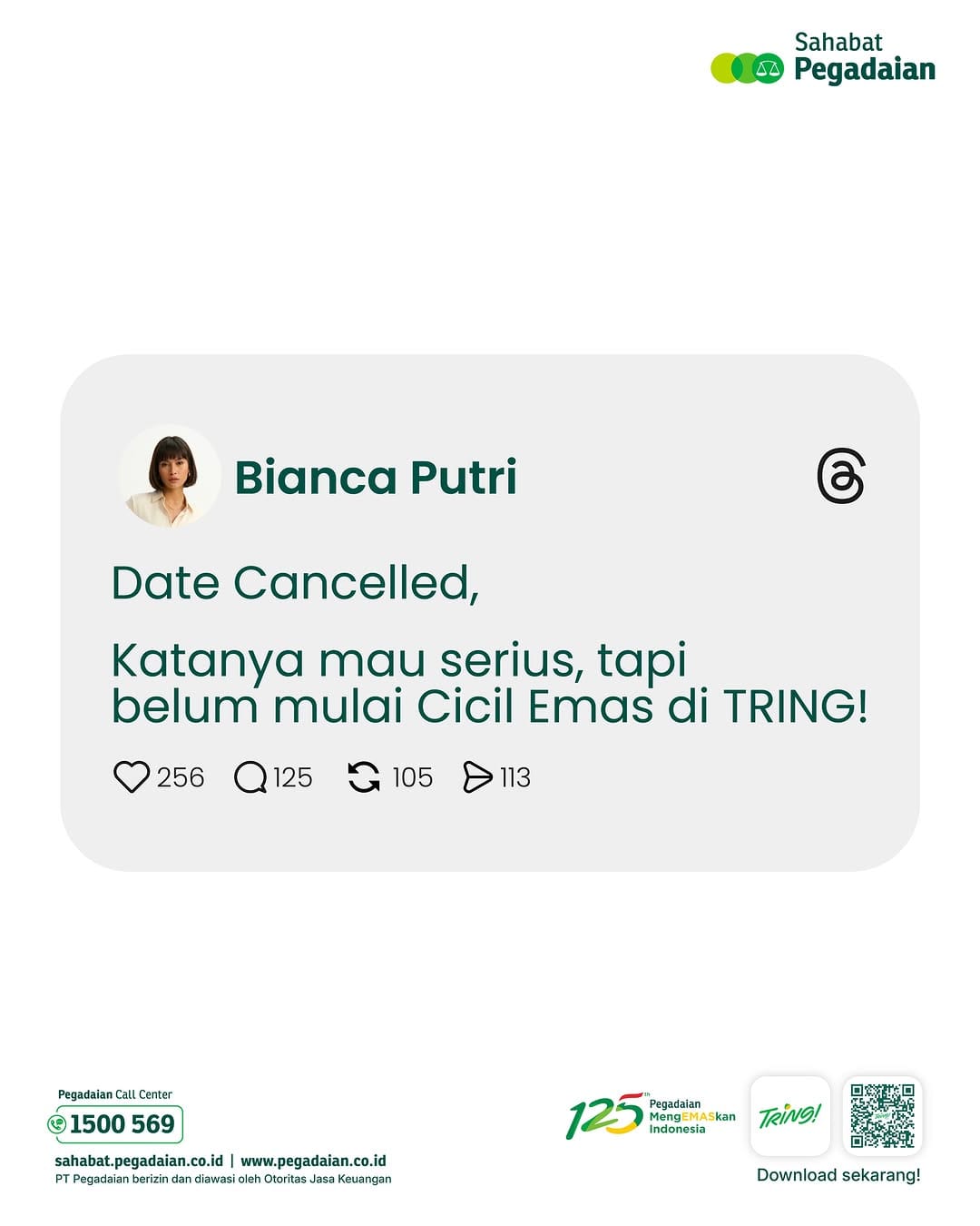 Post 2 by Sahabat Pegadaian on Instagram (image)