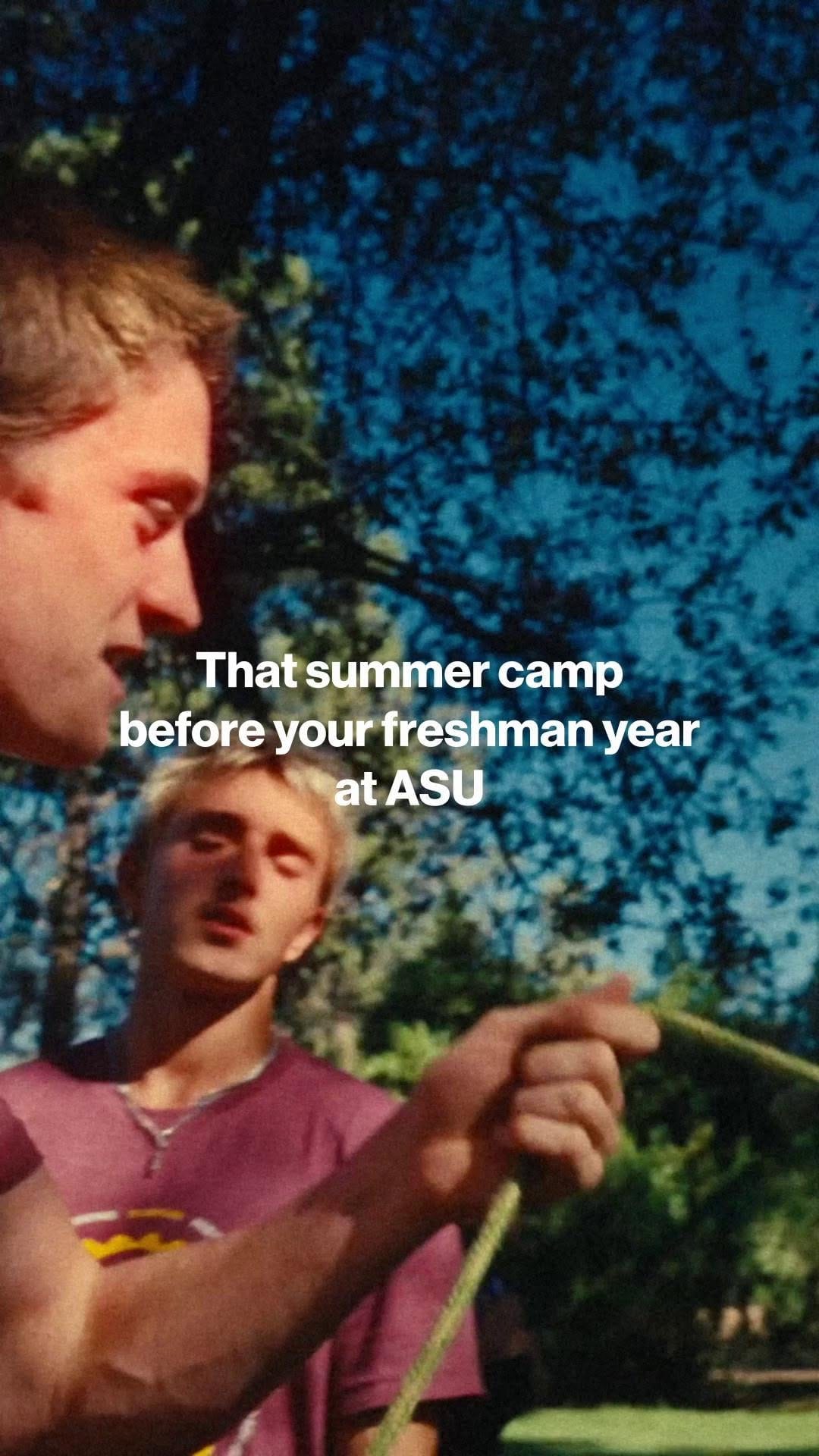 Post 8 by ASU Admission Services on Instagram (video)