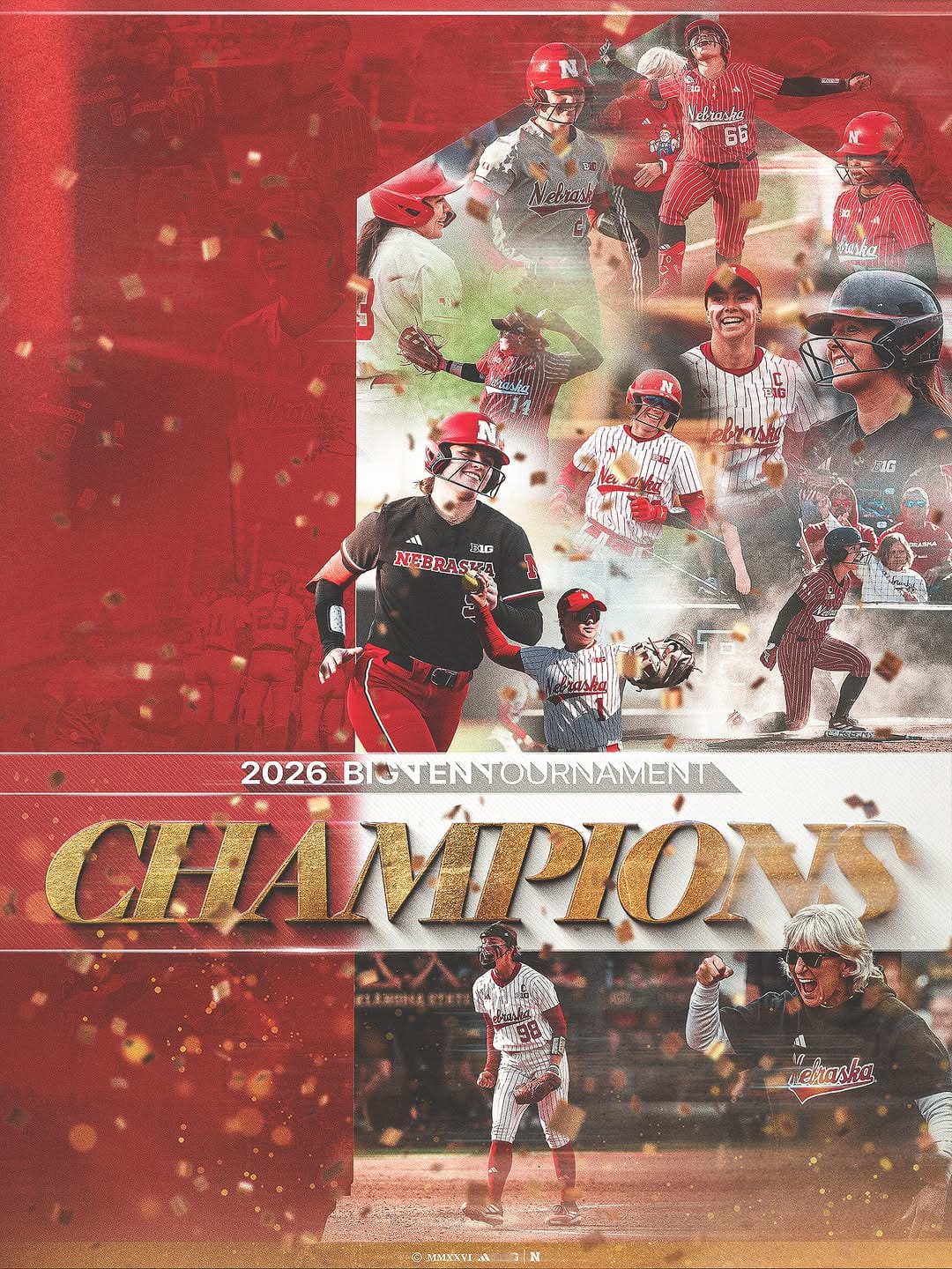 Post 9 by Nebraska Softball on Instagram (image)