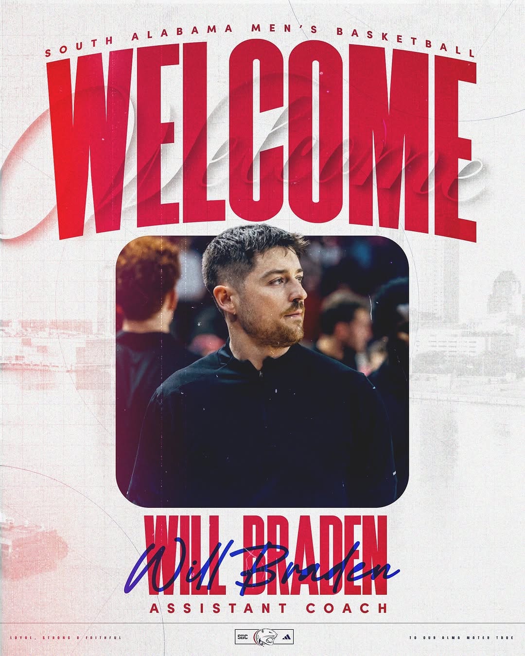 Post 1 by South Alabama Men’s Basketball on Instagram (image)