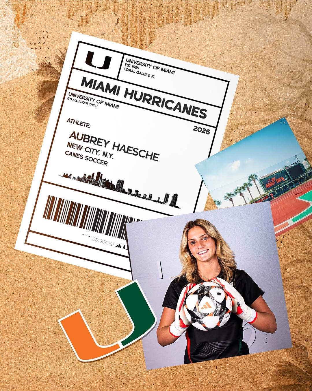 Post 1 by Miami Hurricanes Soccer on Instagram (image)