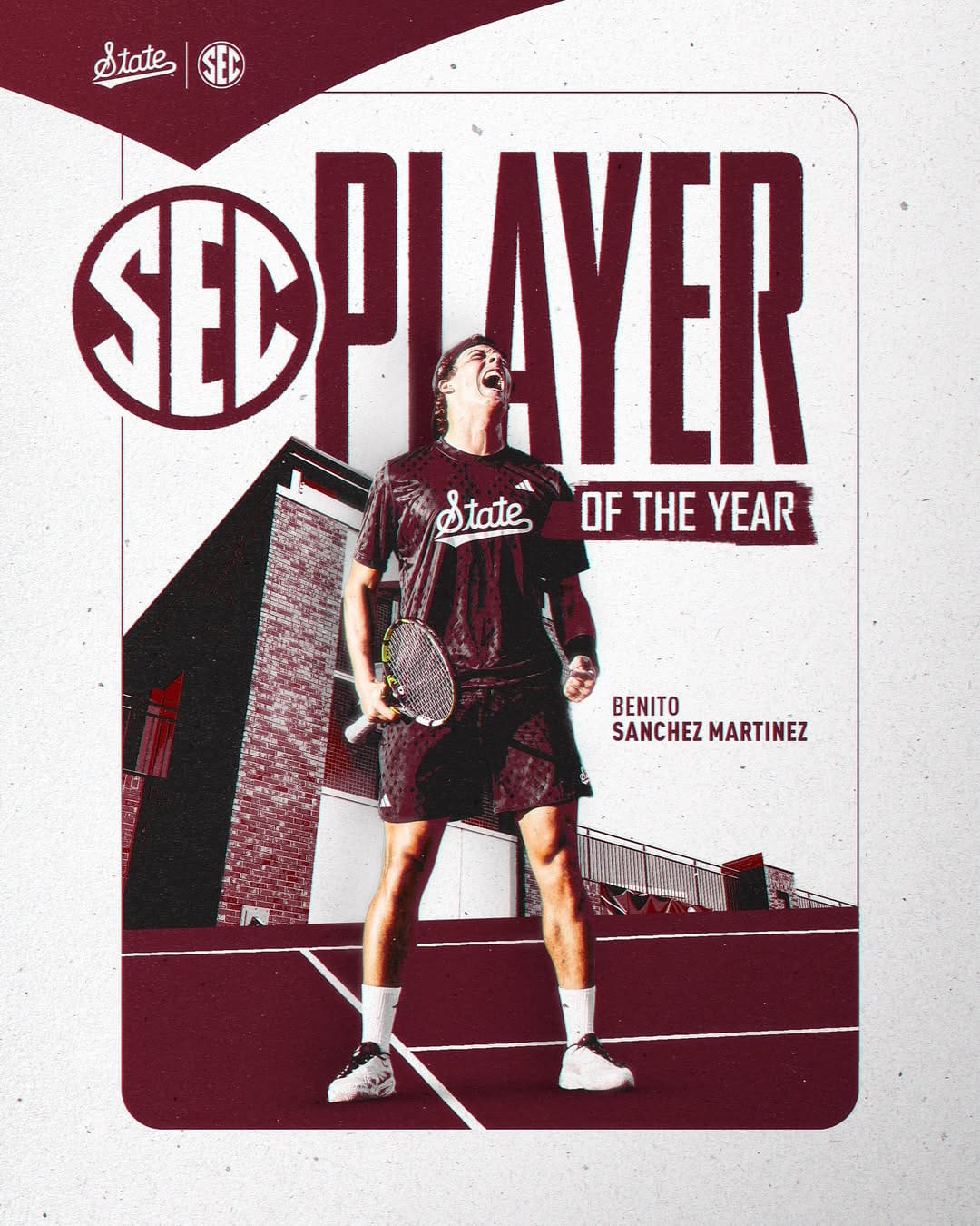 Post 8 by Mississippi State Men's Tennis on Instagram (image)