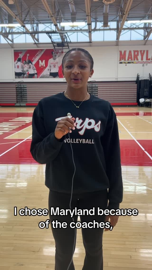 Post 4 by Maryland Volleyball on Instagram (video)