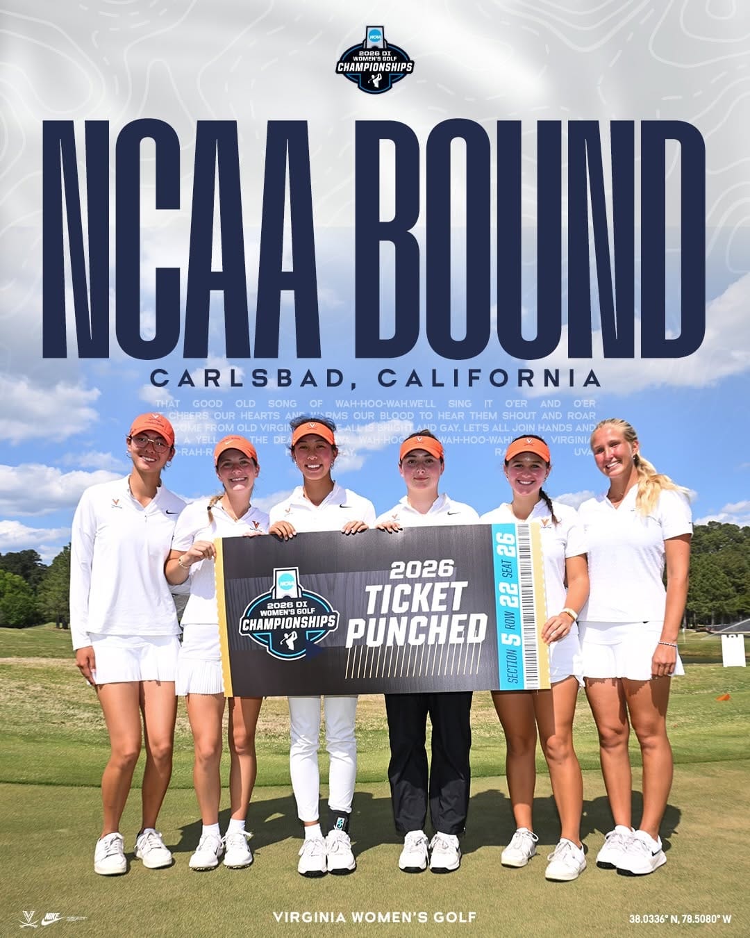 Post 6 by Virginia Women's Golf on Instagram (carousel)