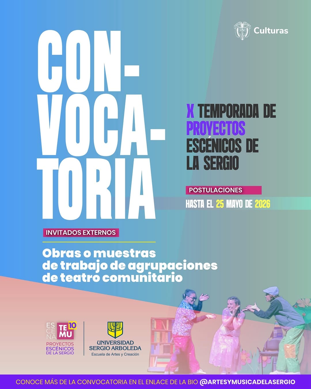 Post 2 by Escuela de Artes y Creación de La Sergio on Instagram (image)