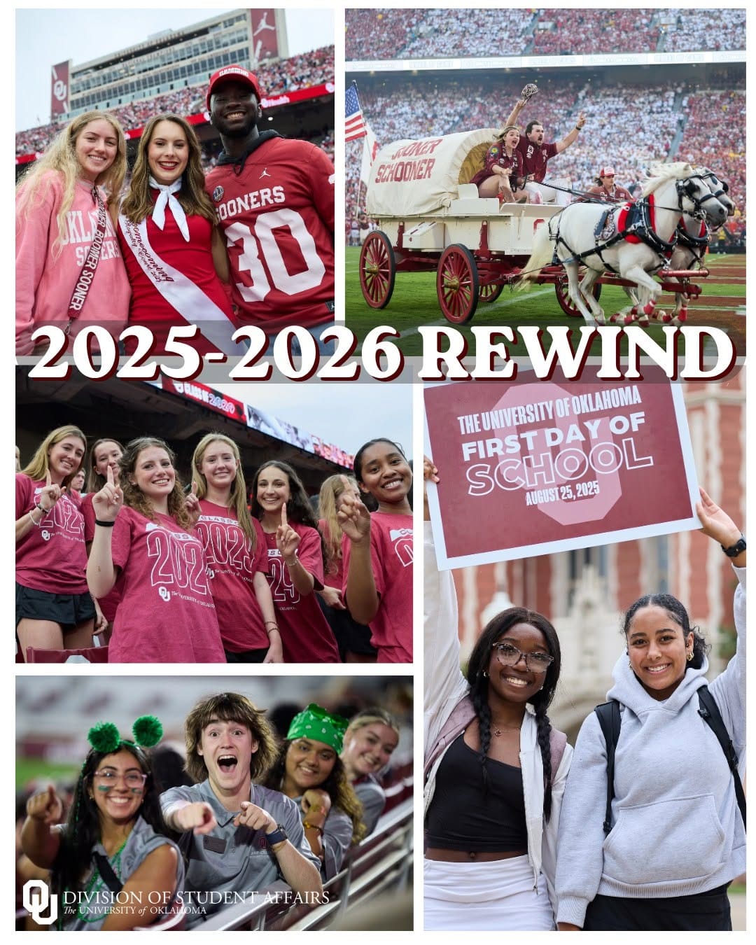 Post 5 by OU Division of Student Affairs on Instagram (carousel)