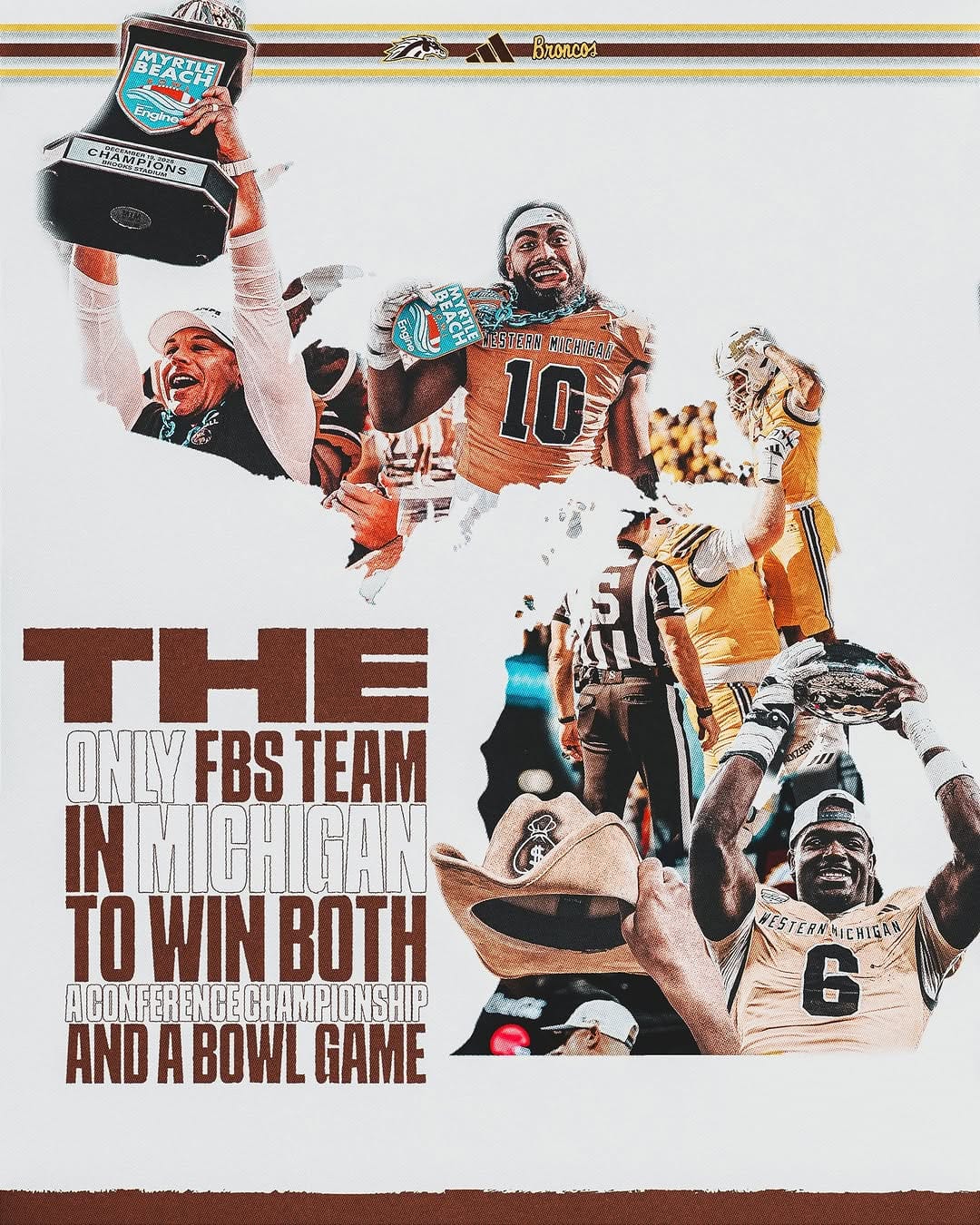 Post 3 by Western Michigan Football on Instagram (image)