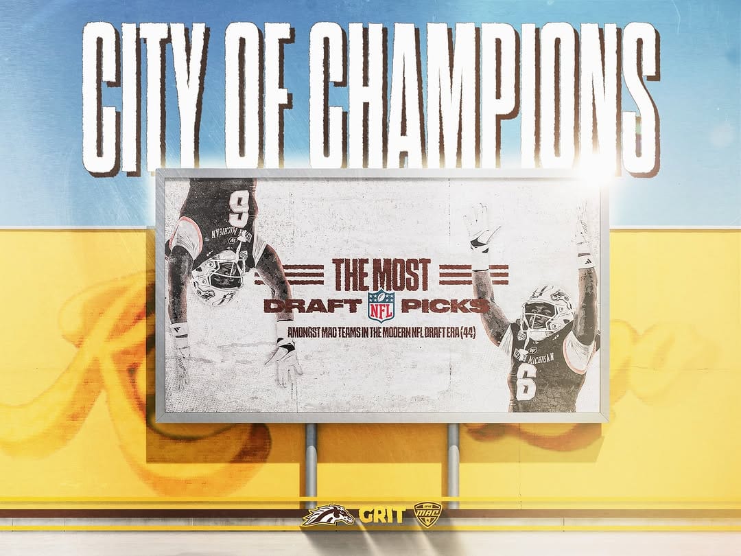 Post 5 by Western Michigan Football on Instagram (image)