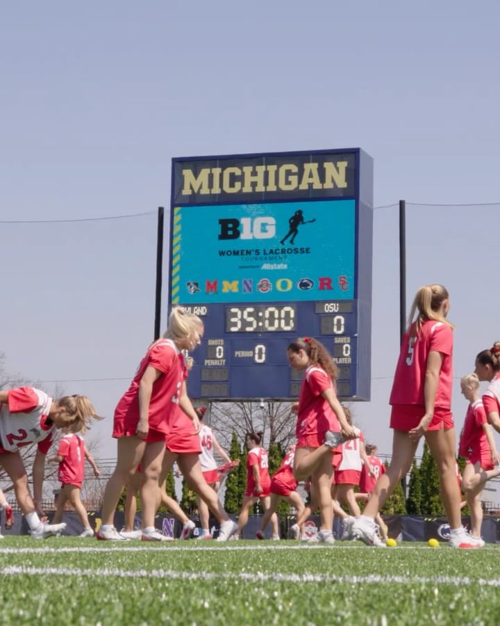 Post 8 by Ohio State Women's Lacrosse on Instagram (carousel)
