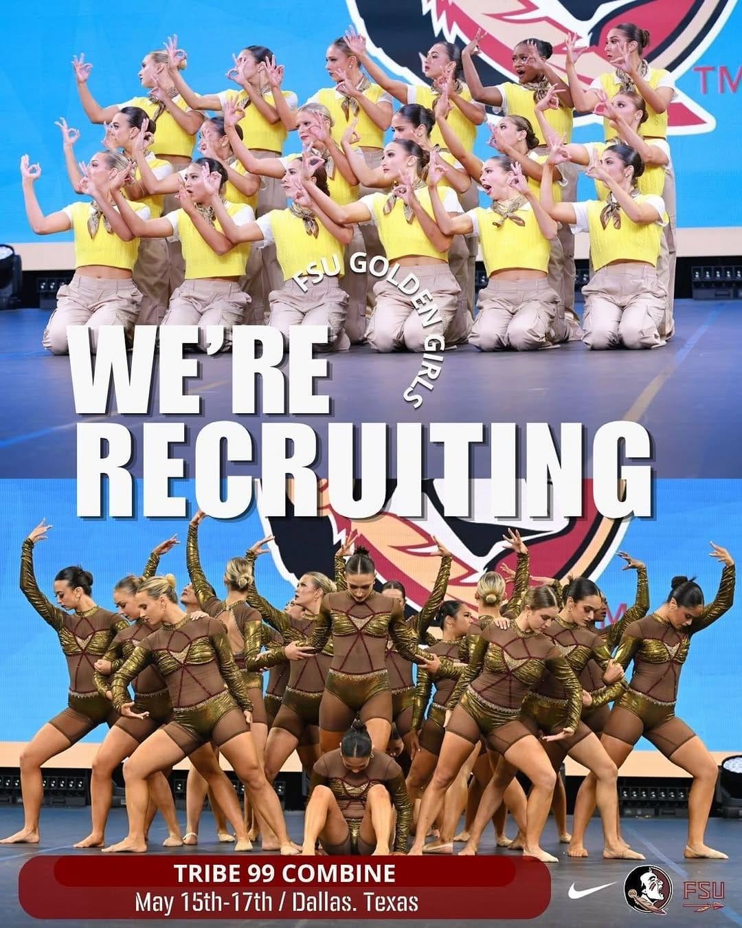 Post 3 by Florida State Golden Girls on Instagram (image)