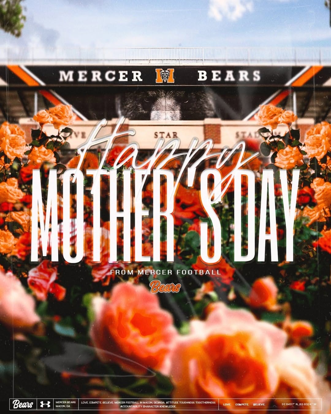 Post 4 by Mercer Football on Instagram (image)