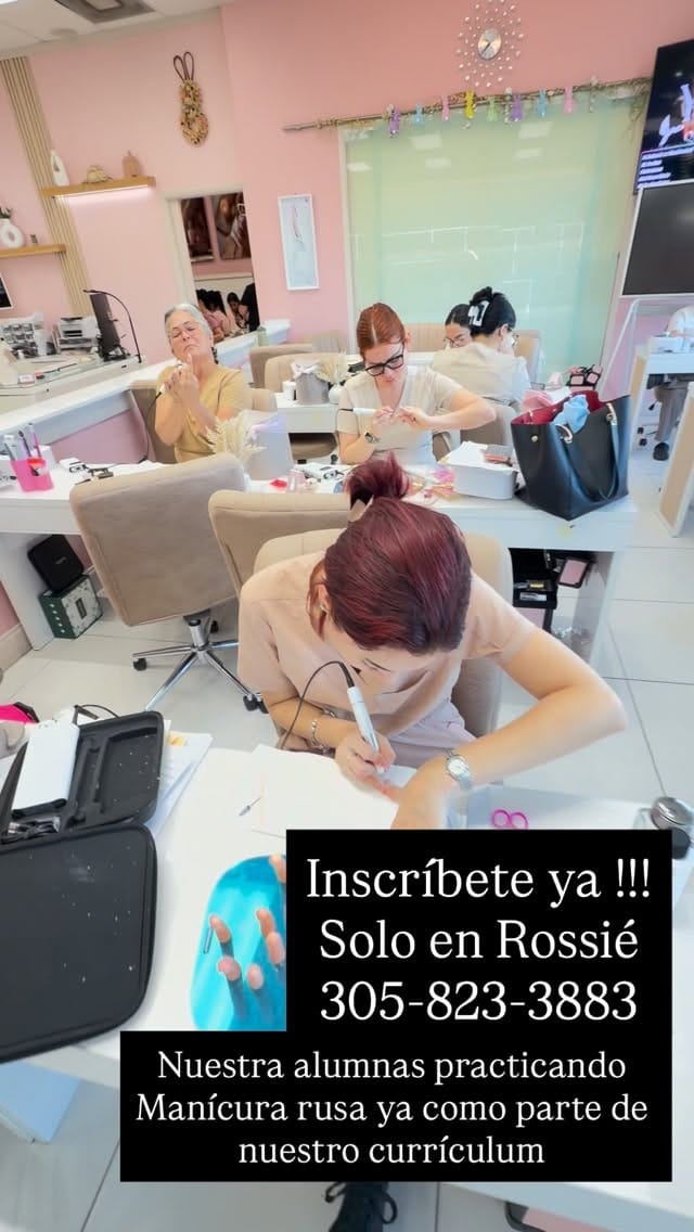 Post 5 by ROSSIÉ NAIL TECH SCHOOL on Instagram (video)