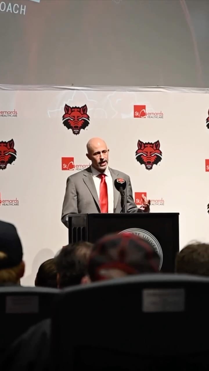 Post 10 by Arkansas State Men’s Basketball on Instagram (video)