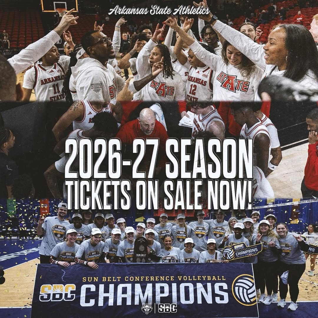 Post 8 by Arkansas State Men’s Basketball on Instagram (image)