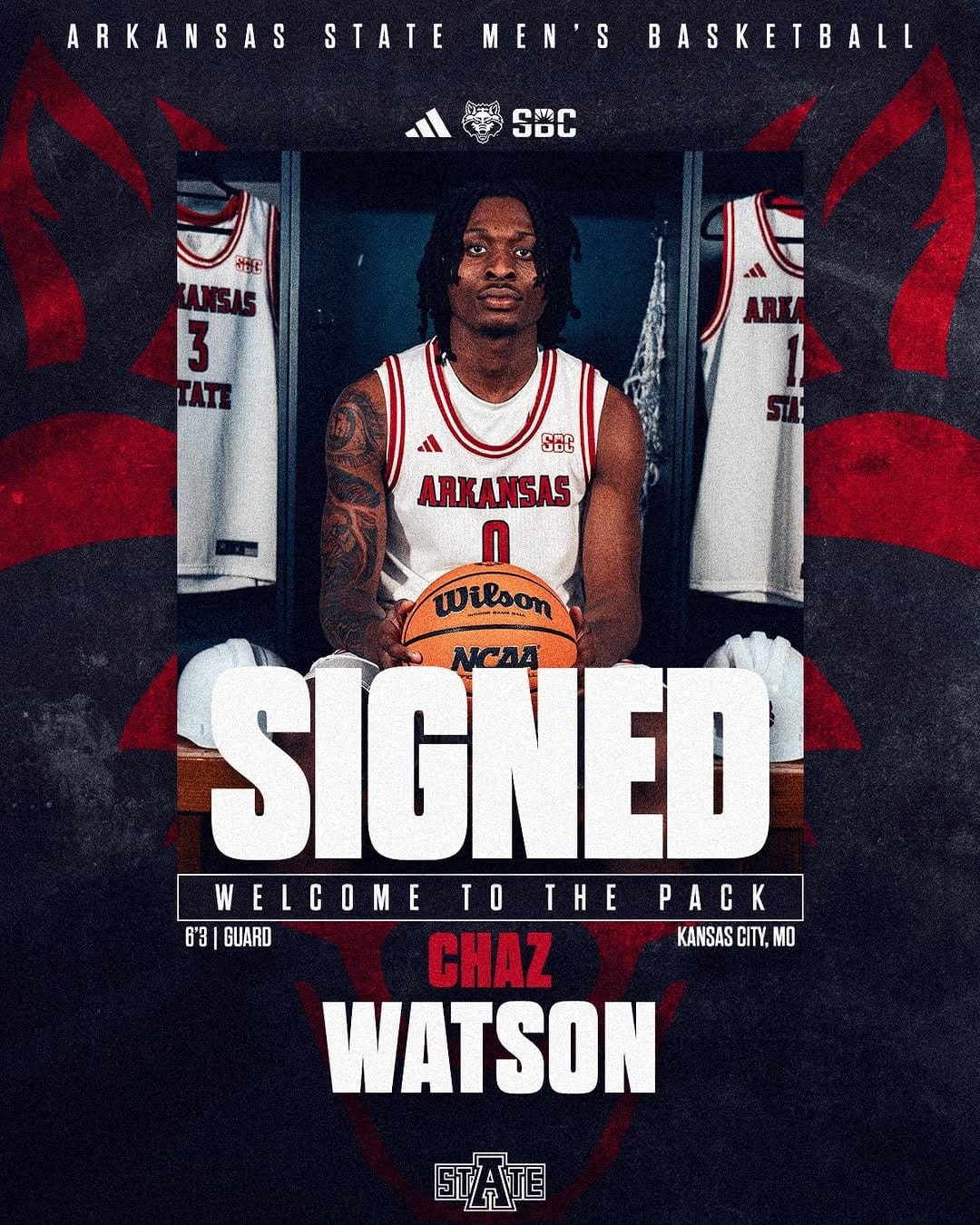 Post 9 by Arkansas State Men’s Basketball on Instagram (image)