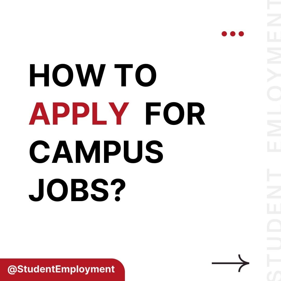 Post 9 by NU Student Employment Office on Instagram (carousel)
