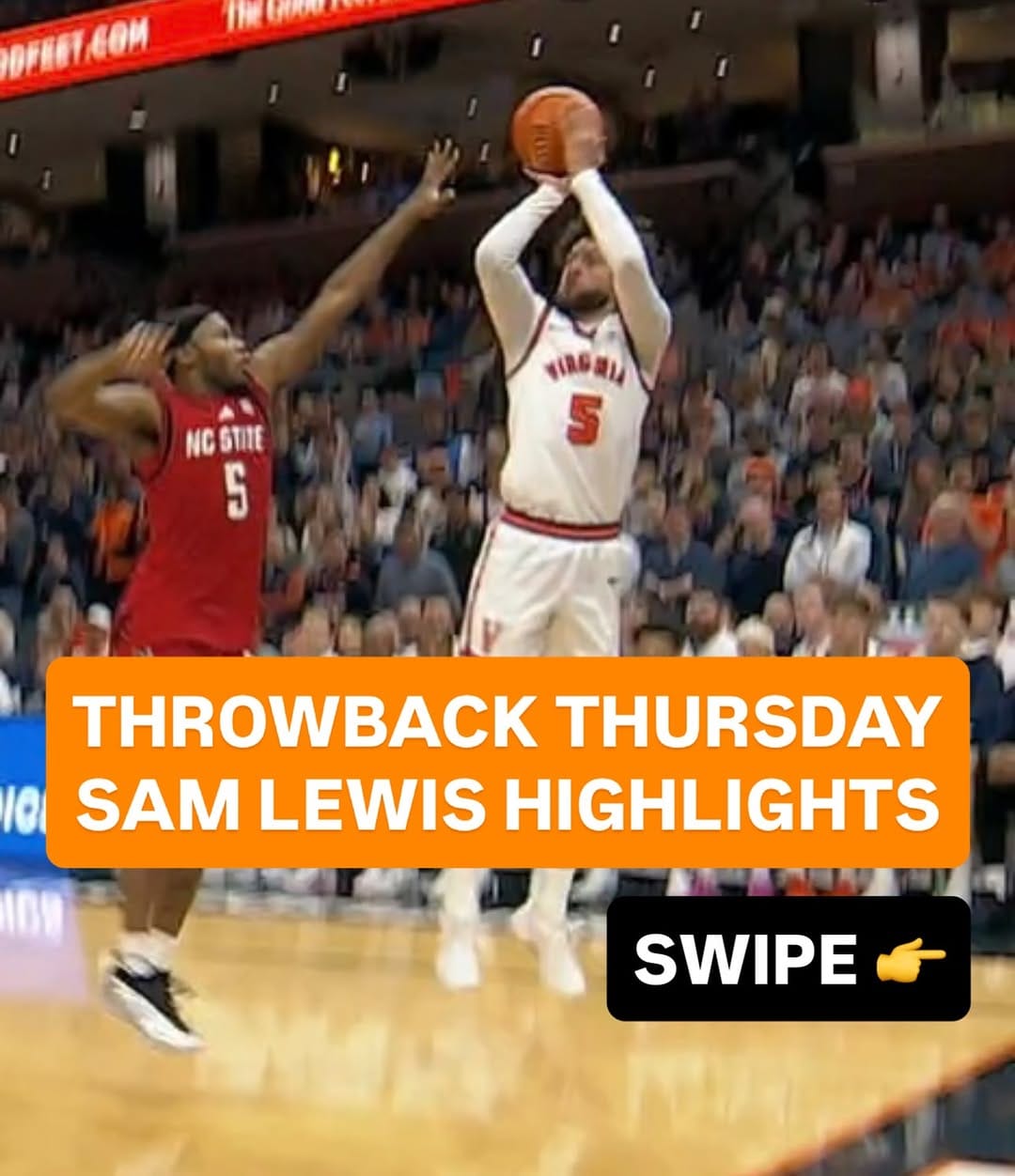 Post 10 by Virginia Men's Basketball on Instagram (carousel)