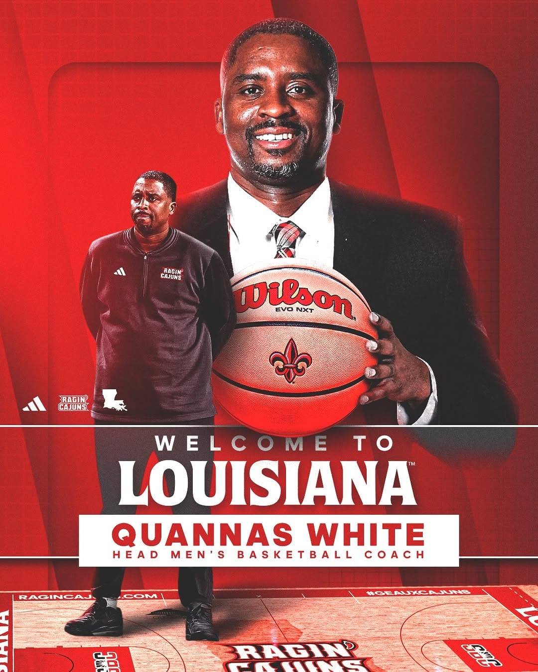 Post 10 by Ragin' Cajuns Men's Basketball on Instagram (image)