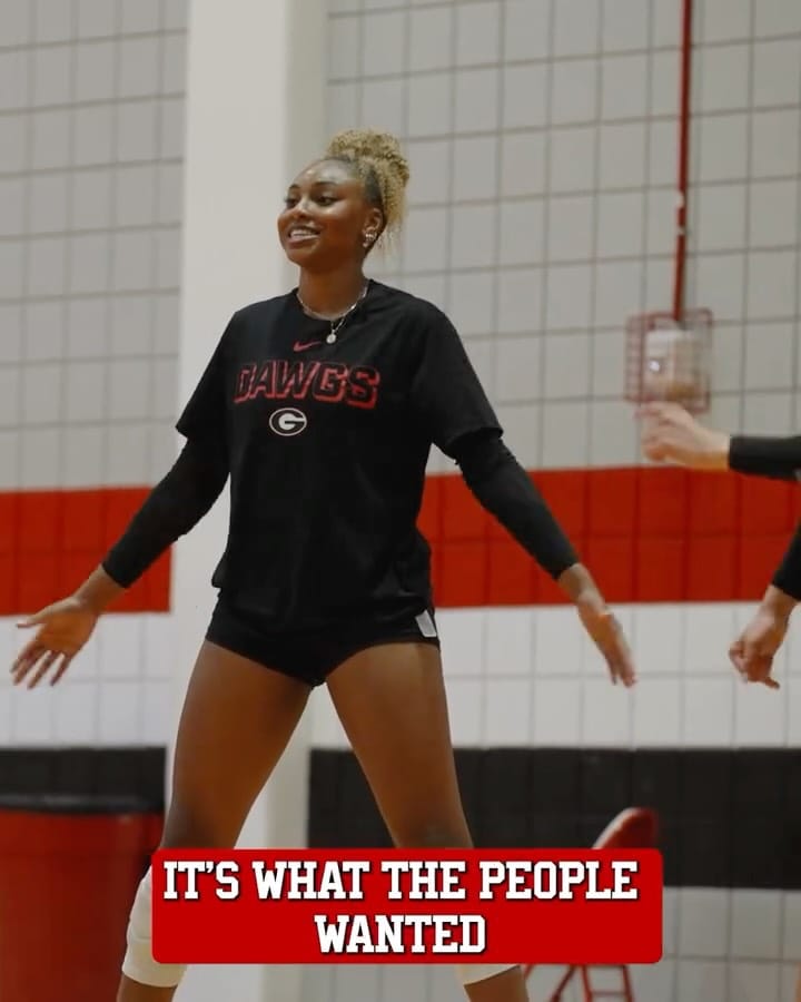 Post 7 by Georgia Volleyball on Instagram (video)