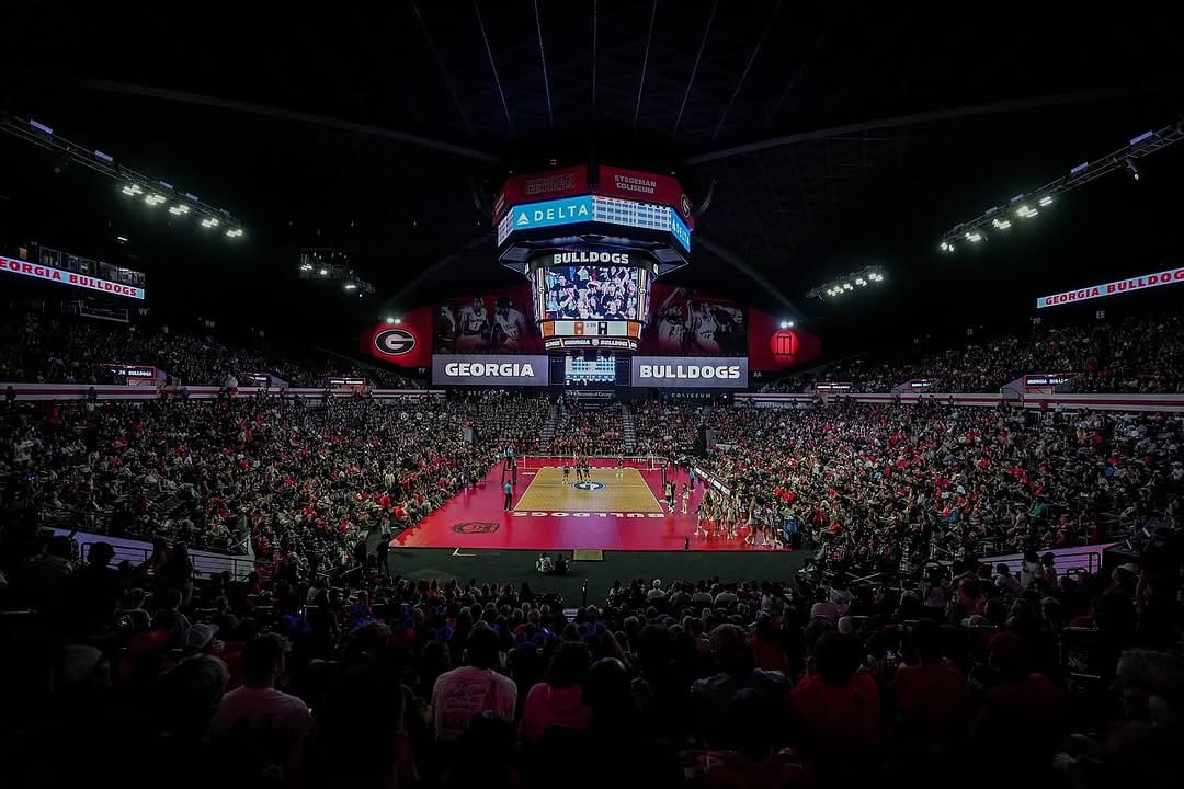 Post 10 by Georgia Volleyball on Instagram (image)
