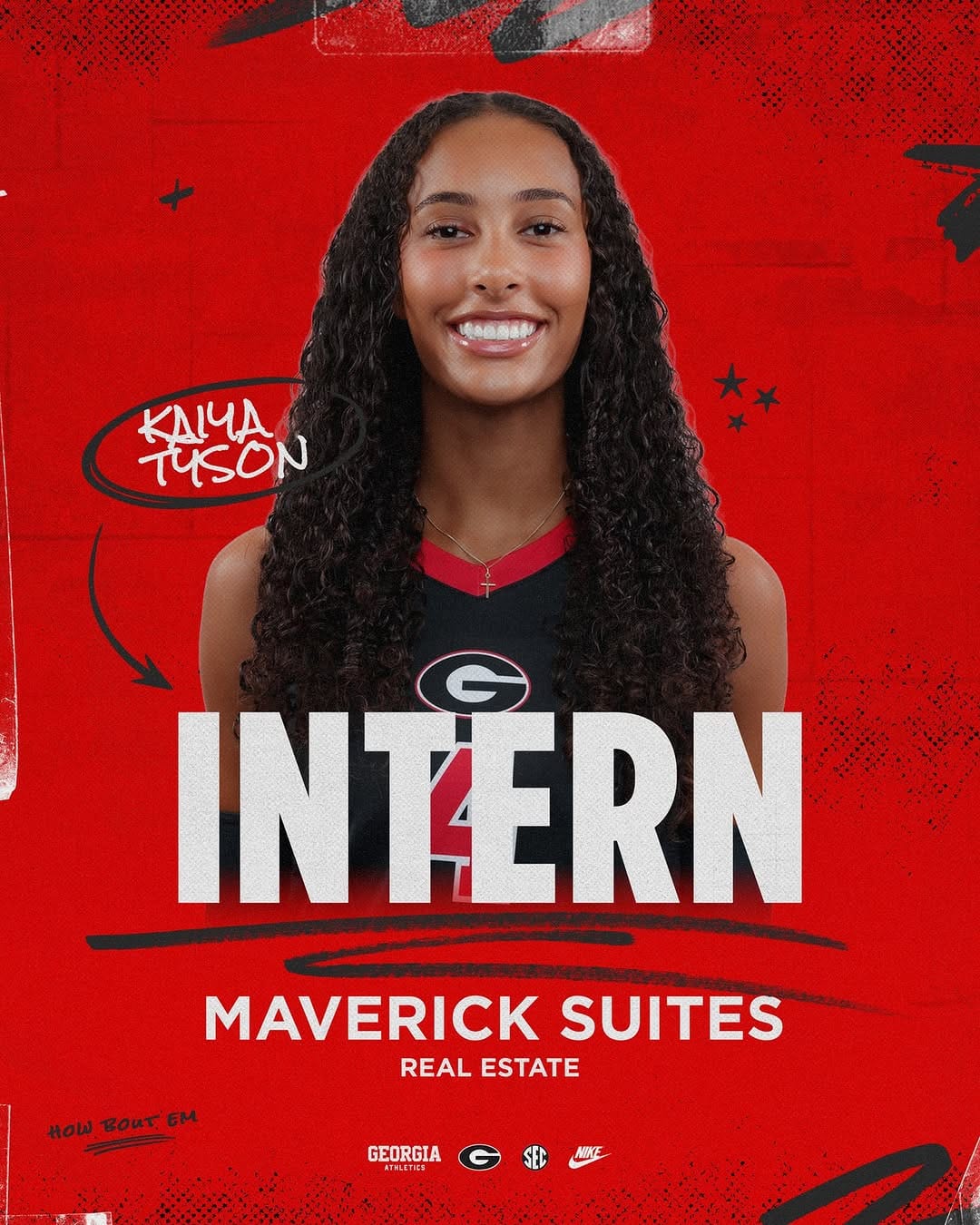 Post 3 by Georgia Volleyball on Instagram (image)