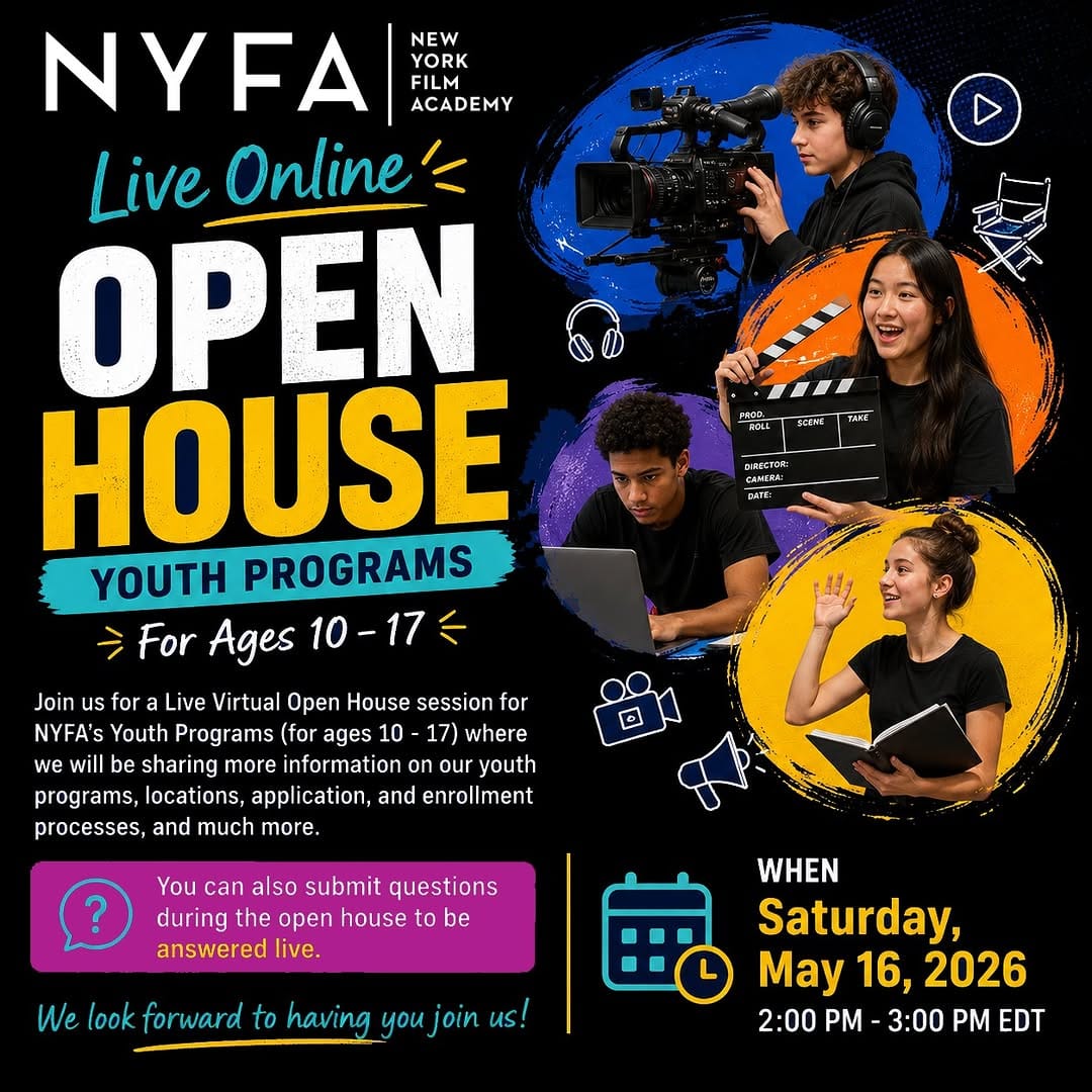 Post 2 by NYFA • Visual & Performing Arts College on Instagram (image)