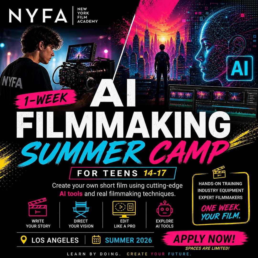 Post 8 by NYFA • Visual & Performing Arts College on Instagram (image)