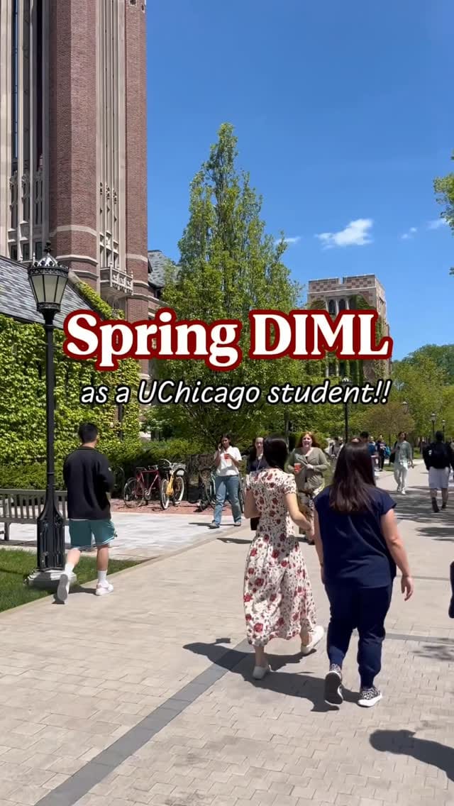 Post 4 by UChicago Admissions on Instagram (video)