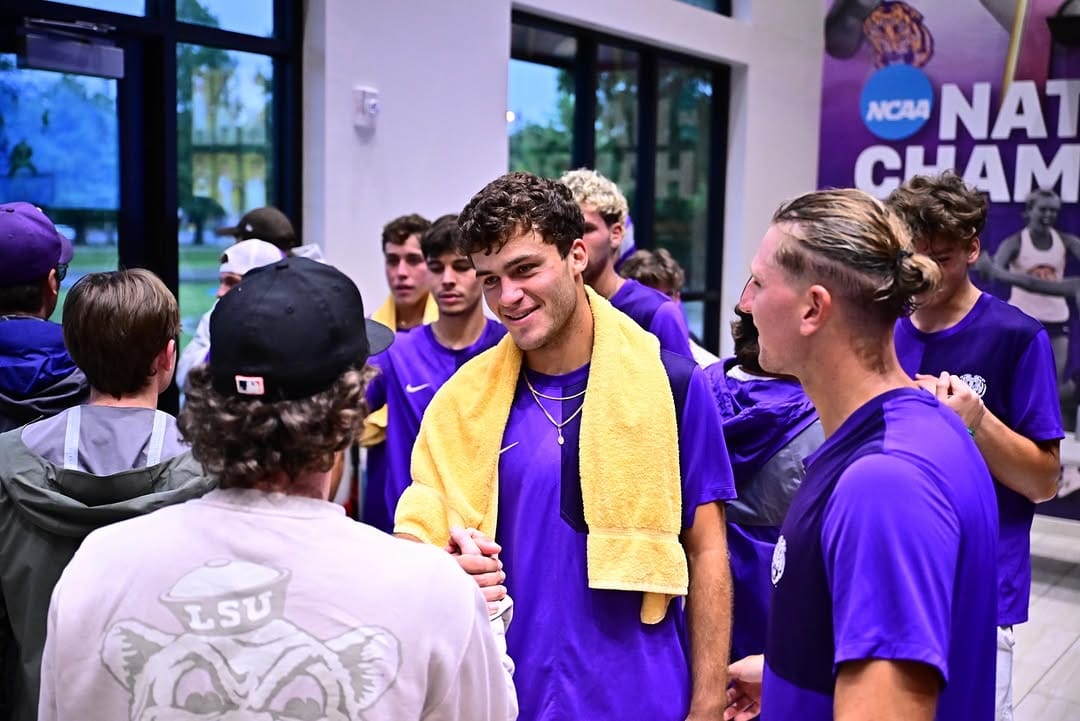 Post 3 by LSU Men's Tennis on Instagram (carousel)