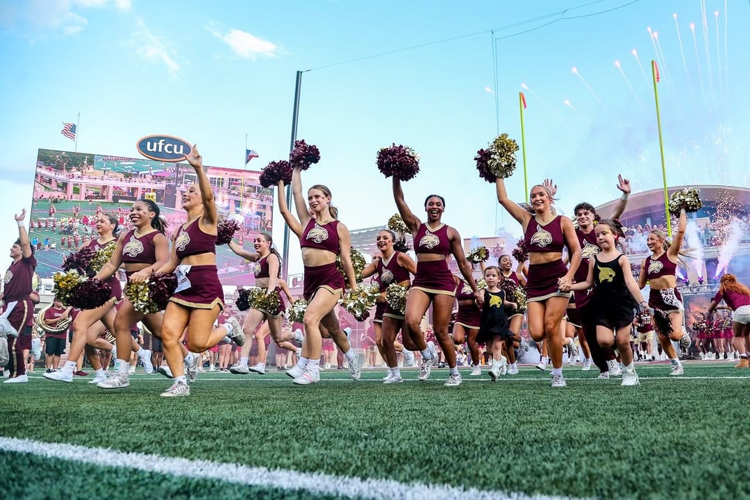 Post 7 by Texas State Football on Instagram (image)