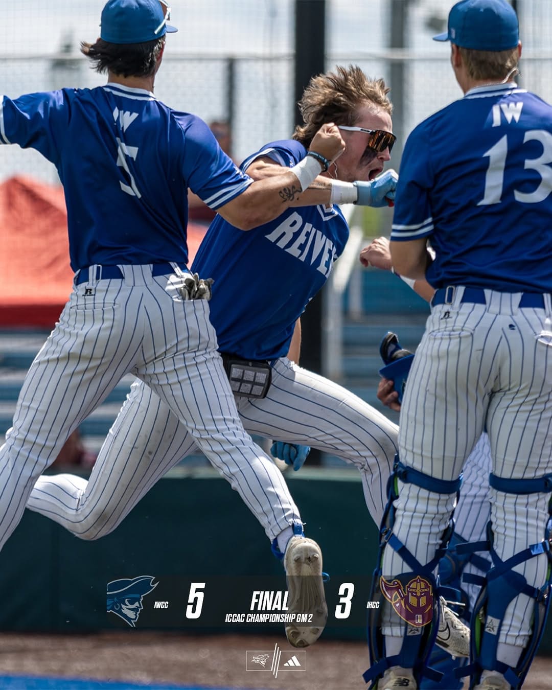 Post 5 by Iowa Western Baseball on Instagram (image)