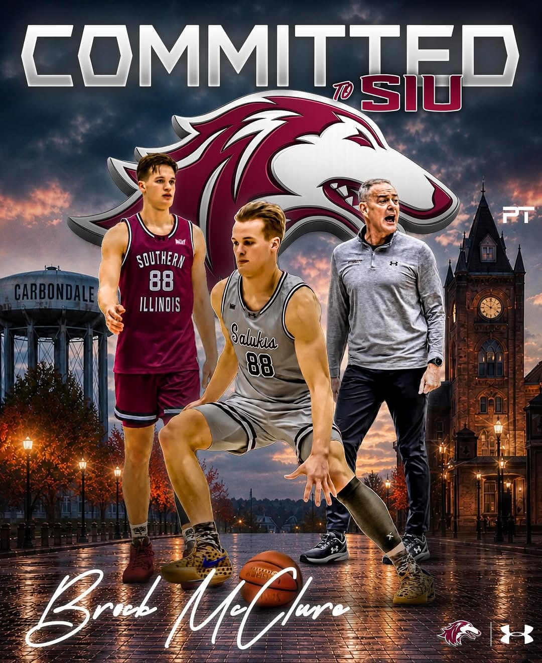 Post 2 by Saluki Men's Basketball on Instagram (image)