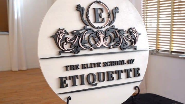 Post 10 by The Elite School of Etiquette ®️ on Instagram (video)